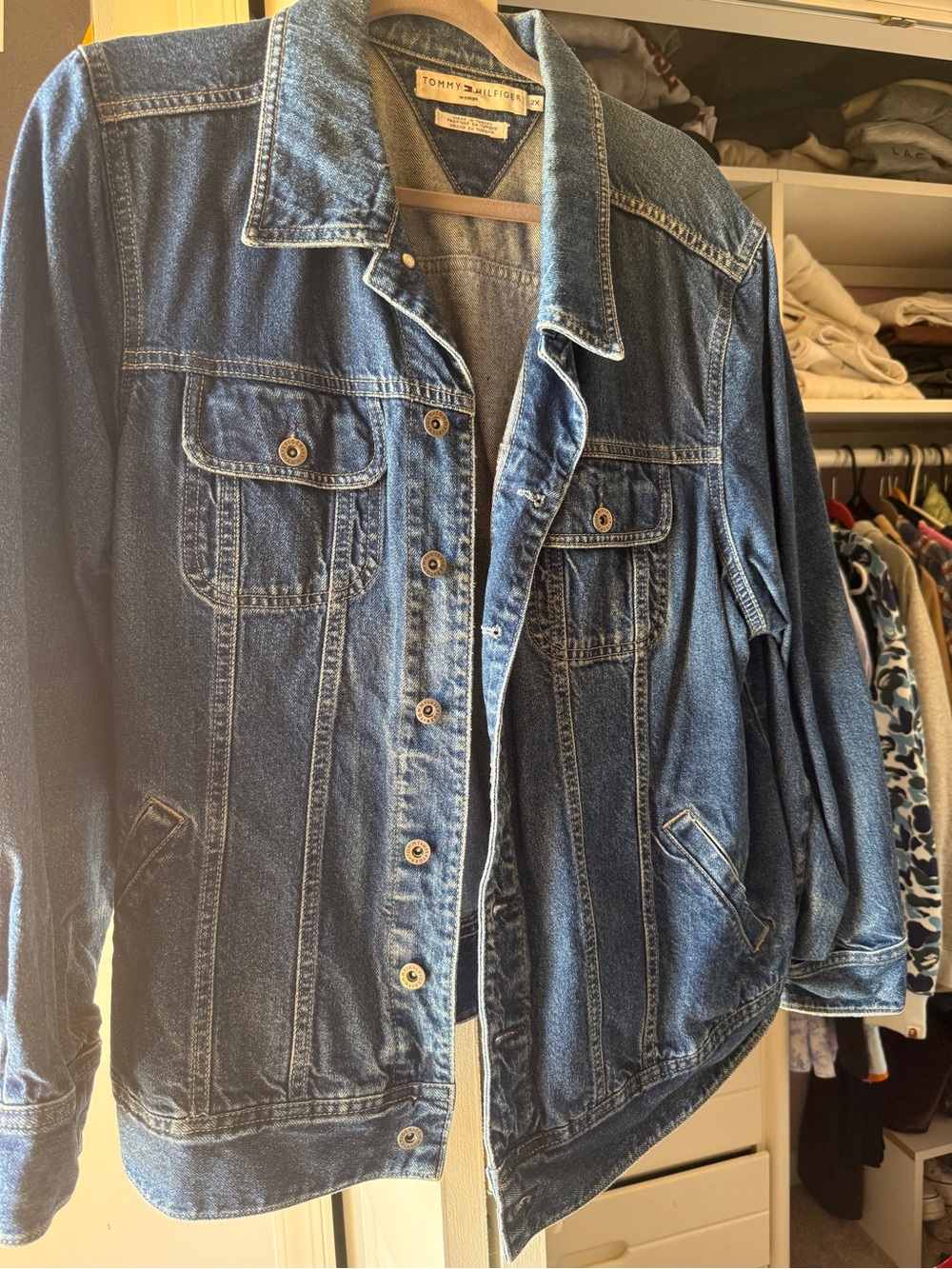 Tommy Hilfiger Blue Denim Jean Jacket